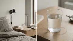 Dlaczego warto postawić szklankę wody przy łóżku na noc? Feng shui i prosty „reset” przed snem