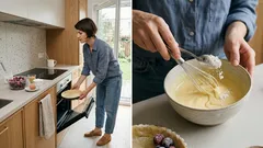 Tarta na kruchym spodzie z mrożonymi jagodami – trzy zasady, dzięki którym nadzienie jest kremowe