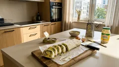 Rolada z lawasza à la Mimosa: 5 kroków i prosty trik, dzięki któremu kroi się równo