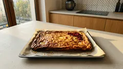 Naleśnik z piekarnika (pannukakku): proporcje na puszystą, rumianą blachę